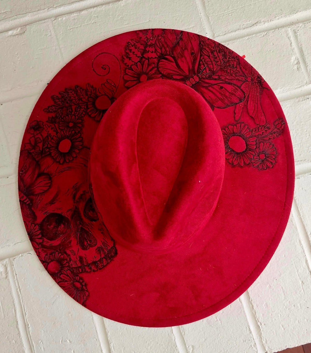 Custom Hand-Burnt-Hats