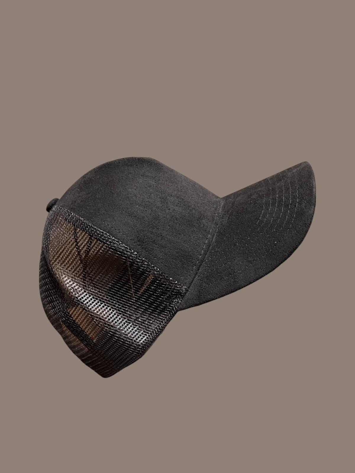 Trucker Cap Vegan Suede 