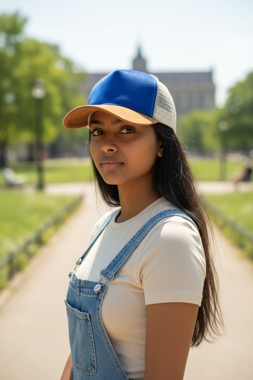 Trucker Cap Vegan Suede 