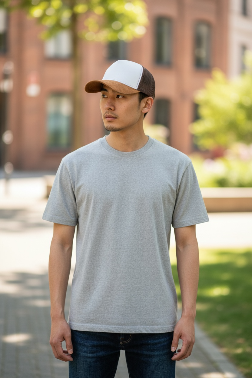 Trucker Cap Vegan Suede 
