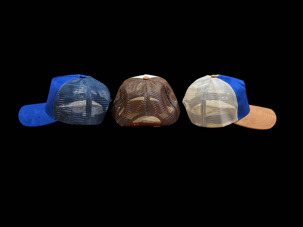 Trucker Cap Vegan Suede 