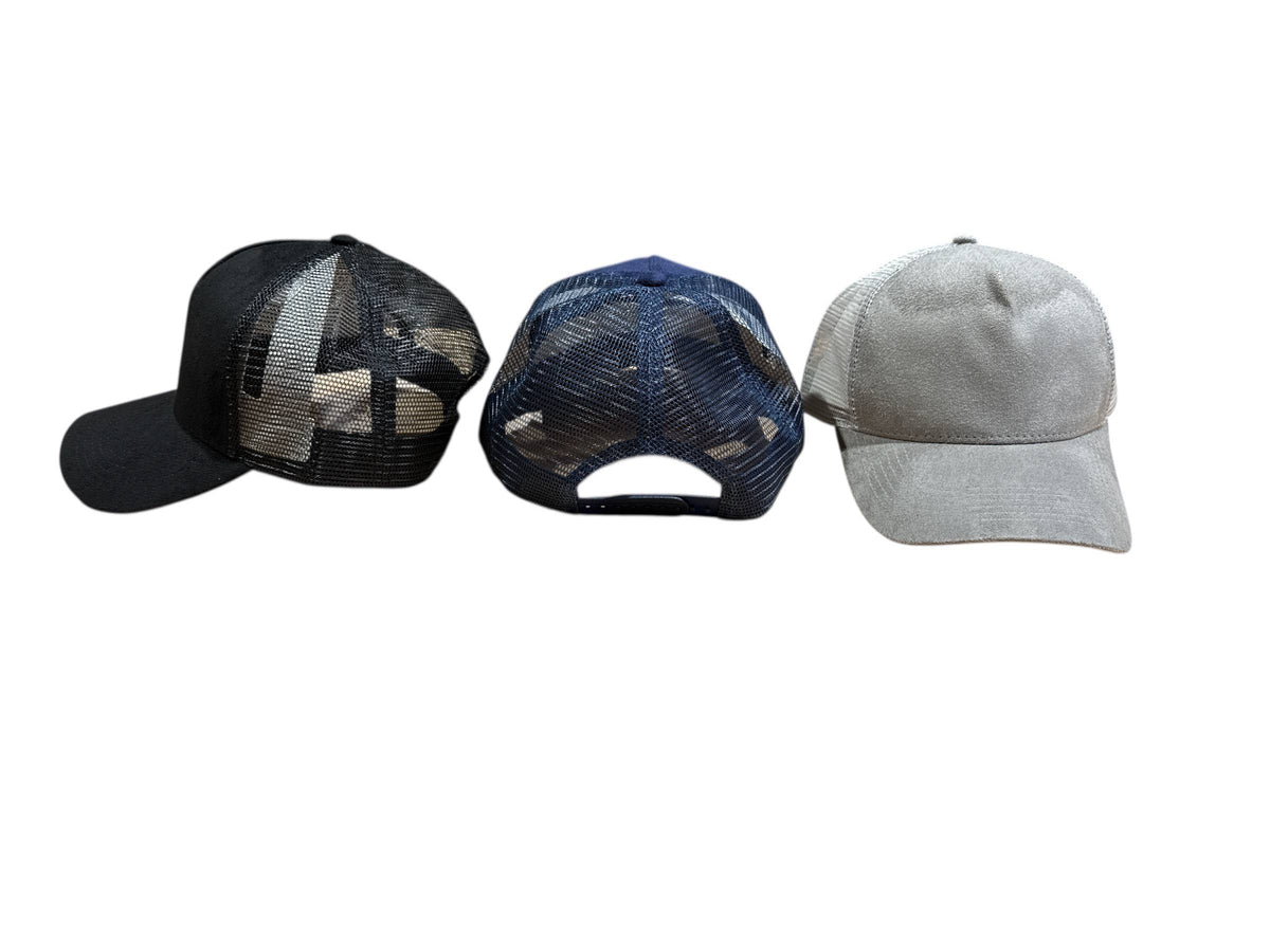 Trucker Cap Vegan Suede 