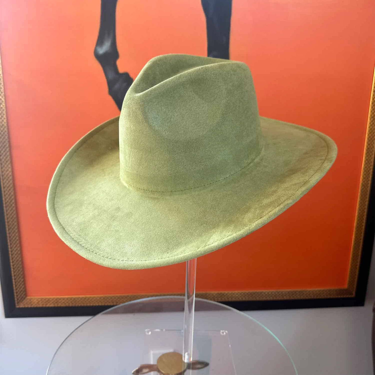 DIY Hat Burning Kit - Vegan Suede Cattleman Cowboy Hat