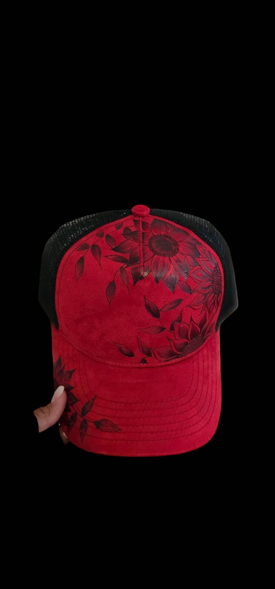 Trucker Cap Vegan Suede 