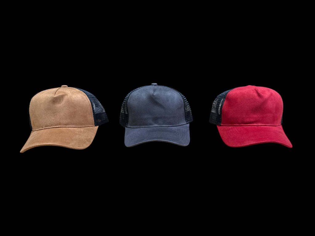 Trucker Cap Vegan Suede 