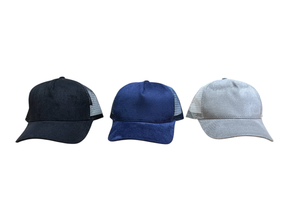 Trucker Cap Vegan Suede 